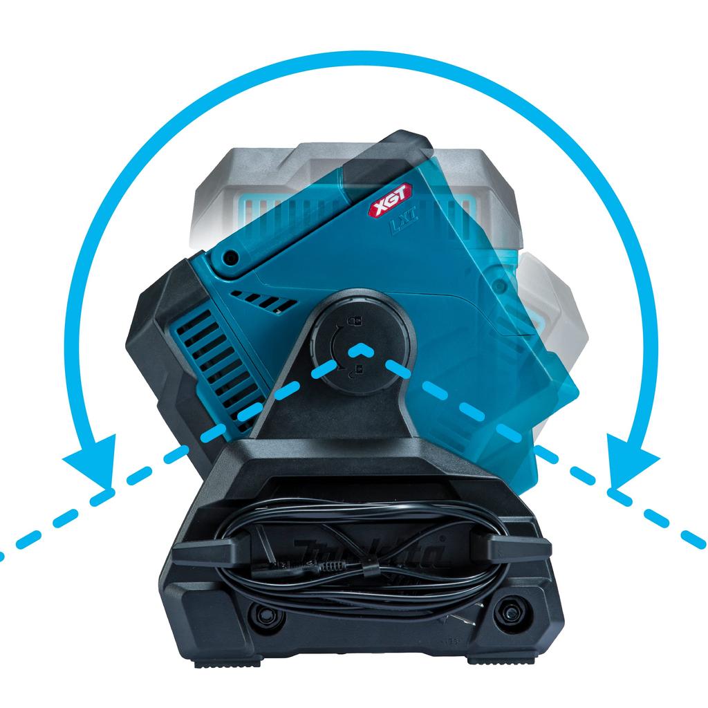 Makita Перезаряжаемый настольный светильник 40 Вмакс. Продается отдельно ML004G Blue Battery/Зарядное устройство