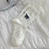 Cartoon Animal Kawaii Lovely Cat For Women Cotton Socks Japanese Style Comfortable Female Casual Mid Tube Sock