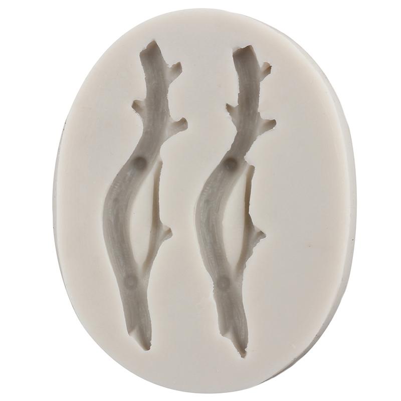 Силиконовая форма «Совы, птицы, ветки деревьев, листья, форма для помадки для цветочного украшения торта, топпер для кексов, сахарные конфеты, шоколад, полимерная глина, форма для пасты для жевательной резинки»