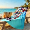 Power Rangers Collage Customizable Name Beach Towel Super Soft Microfiber Quickdry Fabric