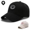 Smiley Hat Women's Korean Edition Trendy Brand Casual Cap Spring and Summer Outdoor Sun Hat Men's Embroidered Baseball Cap