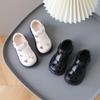 Summer Children Sandals Baby Girls Toddler Soft Non-slip Retro Hollow Breathable Design Leather Shoes Kids Beach Shoes