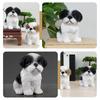 Творческие скульптуры щенков Изысканные украшения для сада Аксессуары для интерьера Украшение для собак Сад