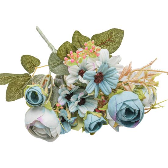 Имитация цветка, реалистичный декоративный подарок, практичный настоящий сенсорный искусственный цветок розы, букет невесты для дома