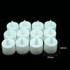 6/12Pcs Electric Led Candle Lamp Flameless Tealight Candles for Home Party Birthday Wedding Festival Decoration