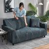 Non-Slip Fabric Sofa Cover for Four Seasons Elastic Double Sofa Cover Full Covered Tight Sofa Towel