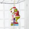 Christmas Green Elf Pendant Acrylic Cartoon Hanging Ornament Pendant Easy To Hang Christmas Pendant for Christmas Tree Car Bag