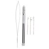 Aluminum Handle Pulling Loop Needle Micro Beads Looper Threader for Hair Extension