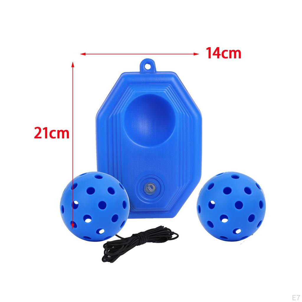 Тренажерный мяч Pickleball со шнуром, профессиональное тренировочное пособие для