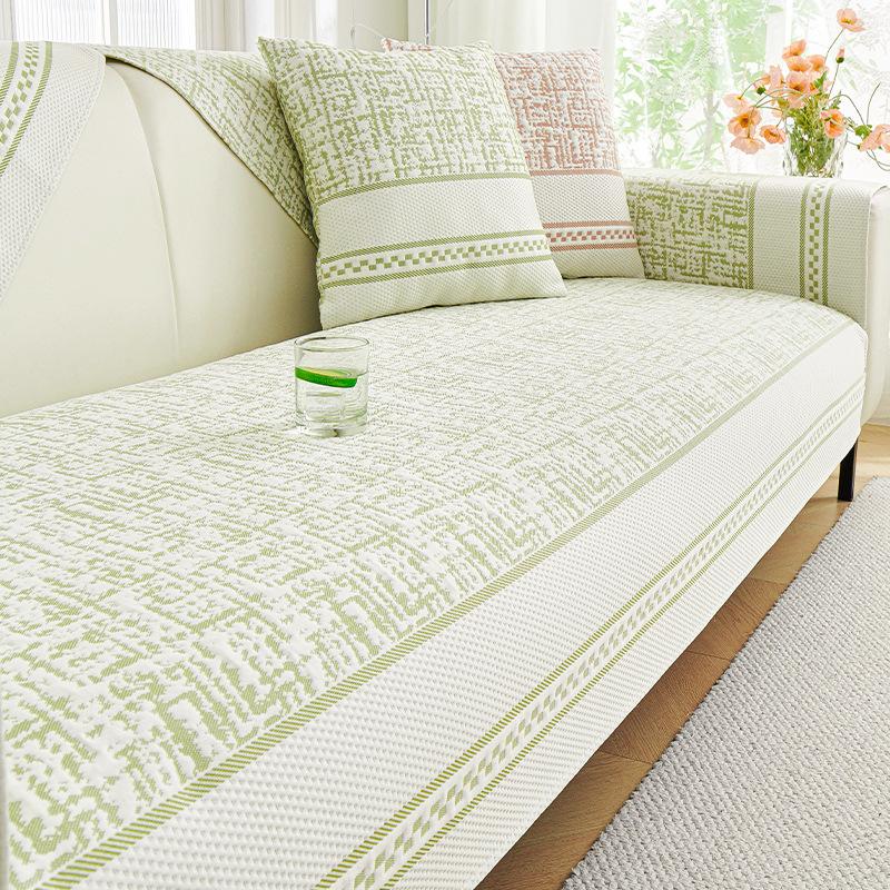 Подушка для дивана Cool Feeling Ice Silk Summer Simple Premium Feeling Universal Cool Seat Cushion Нескользящий чехол для дивана из ротанга