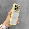 Поверните к 17 Прозрачный Конфетный Цвет Рамка DIY Чехол для Телефона Для iPhone 17 Pro Max Air 11 13 14 12 15 Pro 16 Plus Акриловая Задняя Крышка