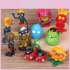 Plants Vs Zombies Series Egypt Private Wild West Pvc Toy Action Figures Set New Fun Easter Decoration For Kids