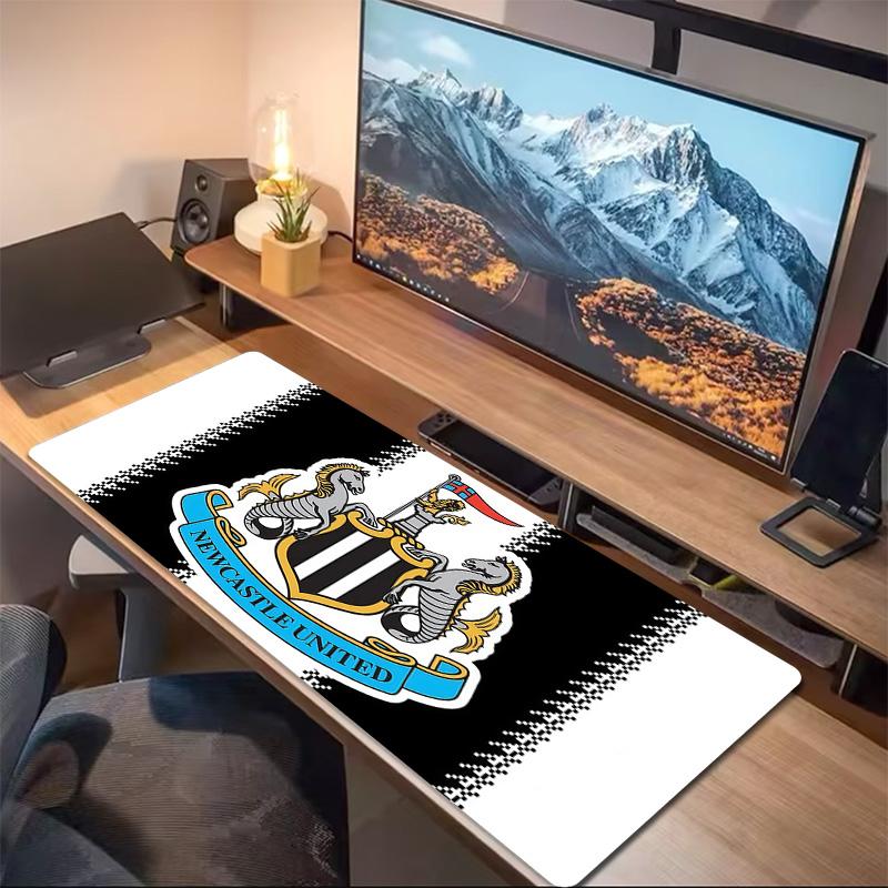 Newcastle United FC Print Cushion Non-slip Laptop Tablet Big Mousepad XXL Mat Mini PC Playmat With Lock edge