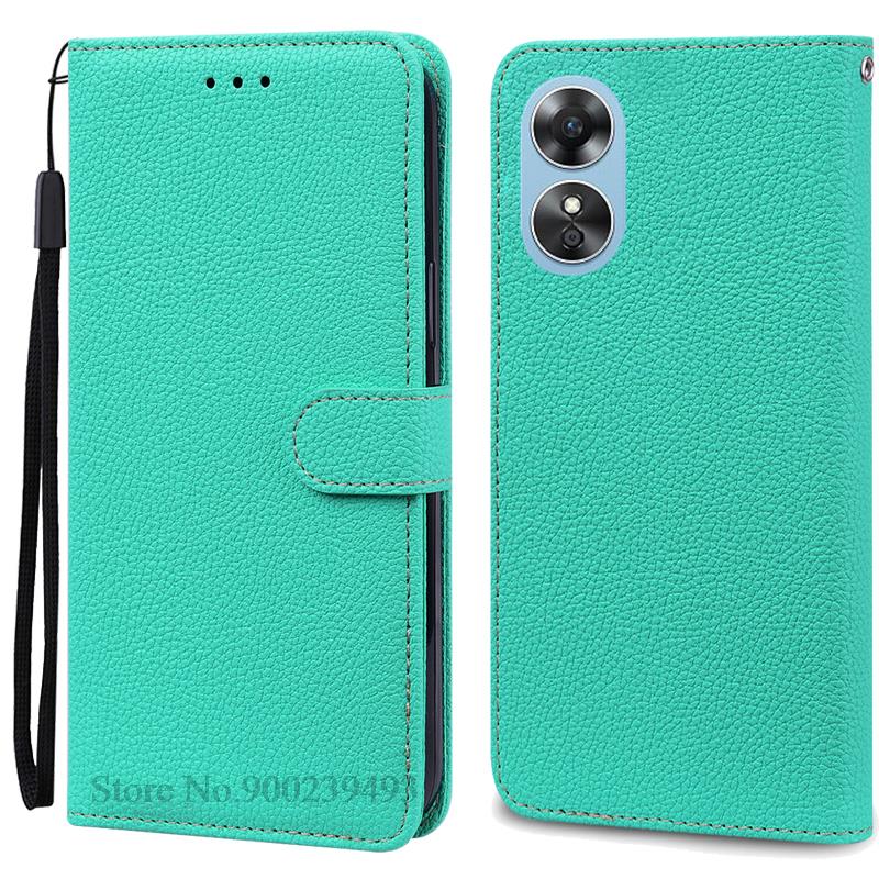 Для OPPO A17 чехол силиконовый кошелек кожаный флип-чехол для OPPO A17 чехол для телефона OPPO A17K OPPOA17 A 17 защитный чехол Coque Fundas