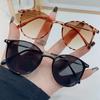 Ladies Fashion UV400 Sunglasses Men Women Trendy Driving Riding Eye Protection Glasses Unisex Vintage Retro Round Frame Shades