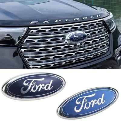 LKLB2 14.5CM Автомобильная наклейка-эмблема на капот для Fiesta F150 Focus 2 3 Mondeo Transit F250 Edge Fusion Explorer Range