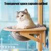 Кровать-гамак для кошек Прозрачный пузырь Кошачья присоска для окна Домашняя лежанка для домашних животных для кошек Гостиная Спальня