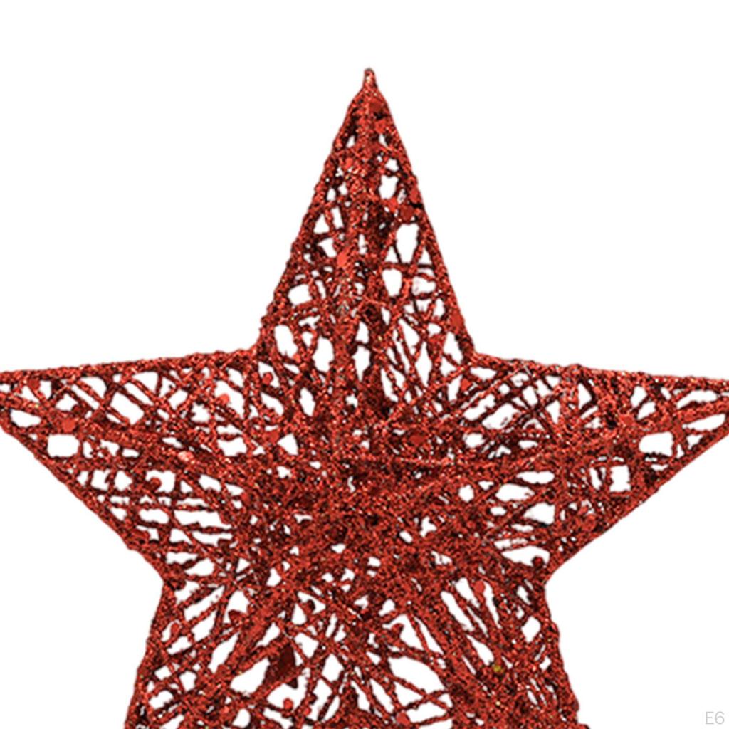 Украшения для рождественской елки Рождественский домашний декор Креативный блеск для верхушки дерева для вечеринки по случаю Нового года