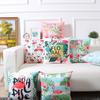 Flamingo Pillow Cushion Ins Wind Velvet Pillow Waist and Back Cushion Printed Square Pillow
