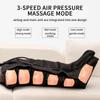 Electric Air Pressure Leg Massager Kneading Squeeze Deep Relaxation Calf Foot with Remote Control