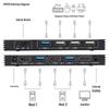 BIYAS HDMI 2.1 KVM Switcher 2 In 1 Out 8K60Hz with USB Sharing
