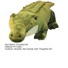 Lifelike Crocodile Plush Toy Realistic Stuffed Animal Soft Hugging Pillow Kids Crocodile Plushie Unique Gift for Boys Girls