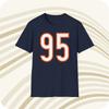 Футболка с принтом на лицевой и обратной стороне - Джерси Chicago Bears Ричарда Дента #95