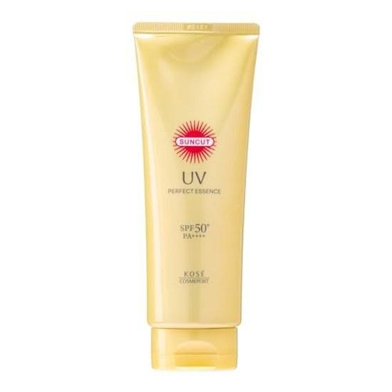 Suncut Perfect UV Essence SPF50+ PA++++ Водостойкий 120 г Солнцезащитный крем для лица и тела Без отдушек Функция Super Allergy Guard Содержит коллаген гиалуроновую кислоту