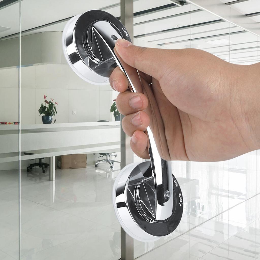 Suction Cup Handle Bathroom Kitchen Glass Door Anti Slip Handrail Safety Hand Grip