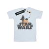 Star Wars Mens The Mandalorian Mando And The Child Silhouette T-Shirt