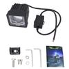 Motorcycle Spot Light, IP68 LED Auxiliary Driving Light with Mounting Bracket, High Intensity Fog Light for ATV, Truck,
