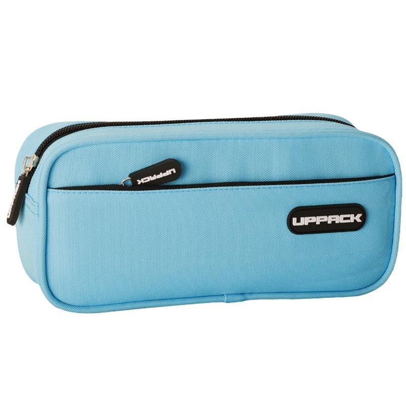 Минималистичный двухслойный пенал большой вместимости для учеников начальной школы - Дизайн, вдохновленный интернет-знаменитостями