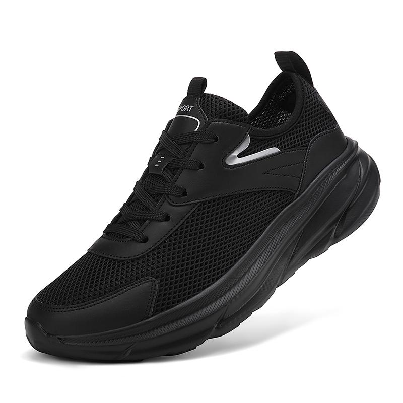 Mesh Shoes Hollowed Out Breathable Large Size Men's Shoes Light Casual Sports Shoes Non-slip Wear-resistant Running Shoes