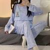 Women's Spring and Autumn Monthly Clothing Maternity Nursing Set Postpartum Comfortable Homewear