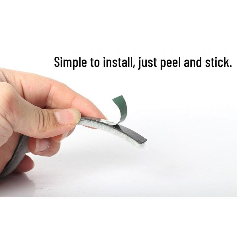 Самоклеящийся уплотнитель для дверей и окон: Ветрозащитное, Звукоизоляционное, Пыленепроницаемое Стекло для Сохранения Тепла