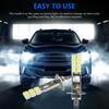 H1 Fog Lights H1 H1-12SMD-5050 Headlight Kit 1800LM