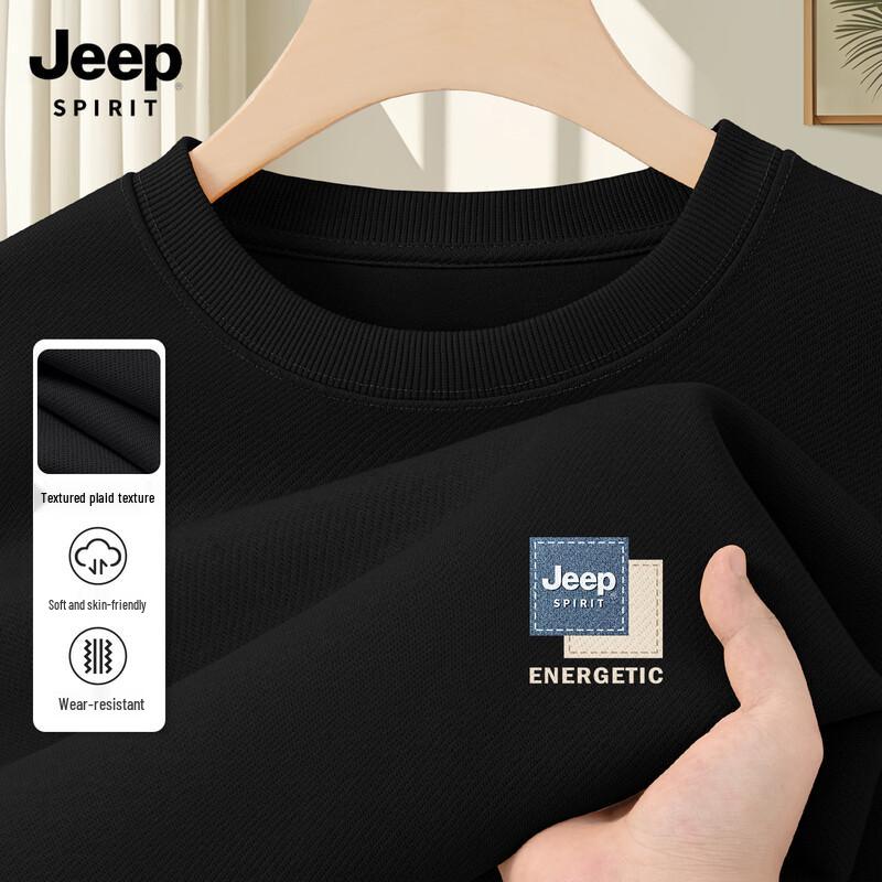 JEEP SPIRIT Мужская повседневная толстовка-пуловер 2025