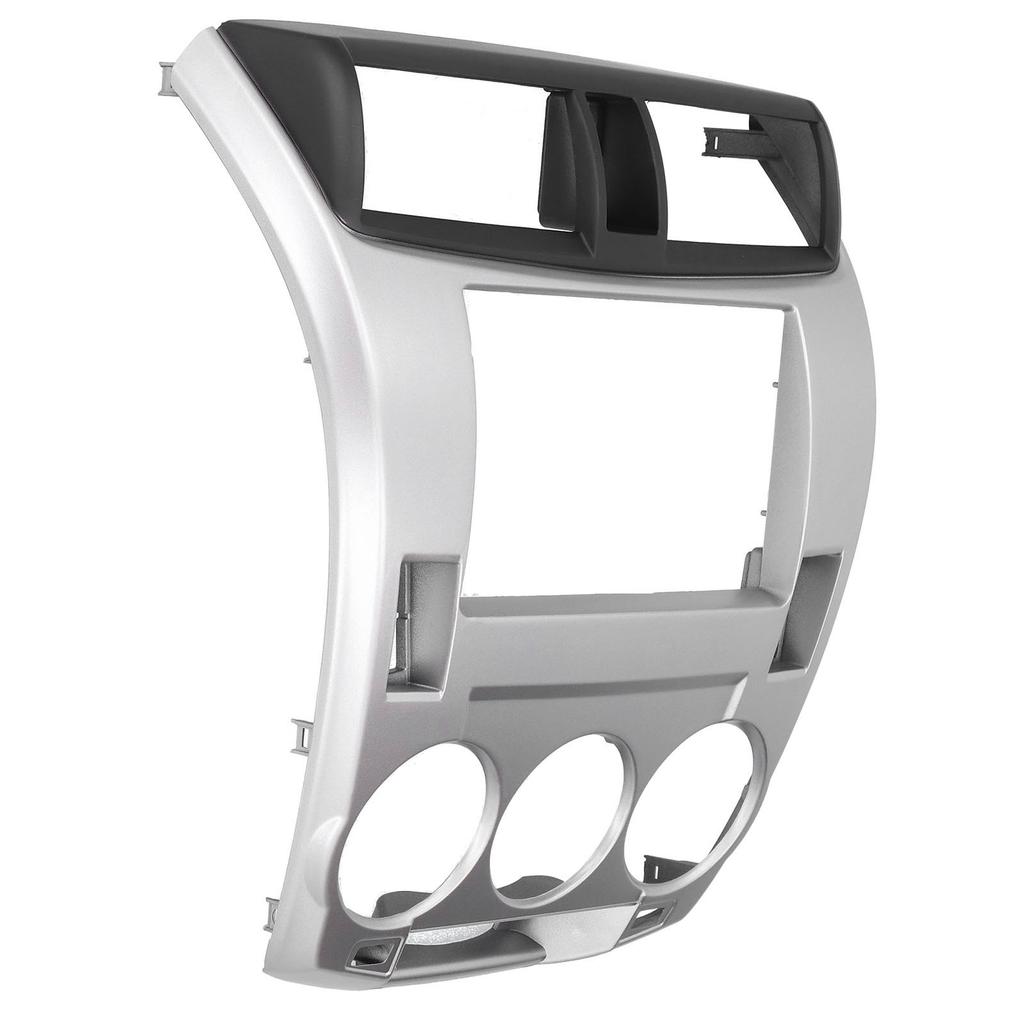 2Din стерео радио DVD аудио навигационная панель рамка серебристая подходит для Honda City 2008-2013