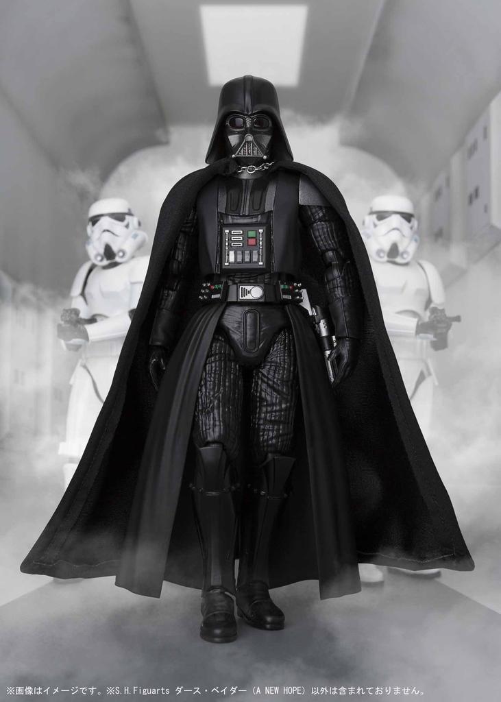 TAMASHII NATIONS Star Wars Darth Vader NEW 165mm Painted Movable Figure S.H.Figuarts (A HOPE) Approx. ABS&PVC&Cloth
