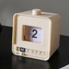Manual Date Display Perpetual Calendar Push Flip Mechanism Mechanical Calendar  Desk Ornament