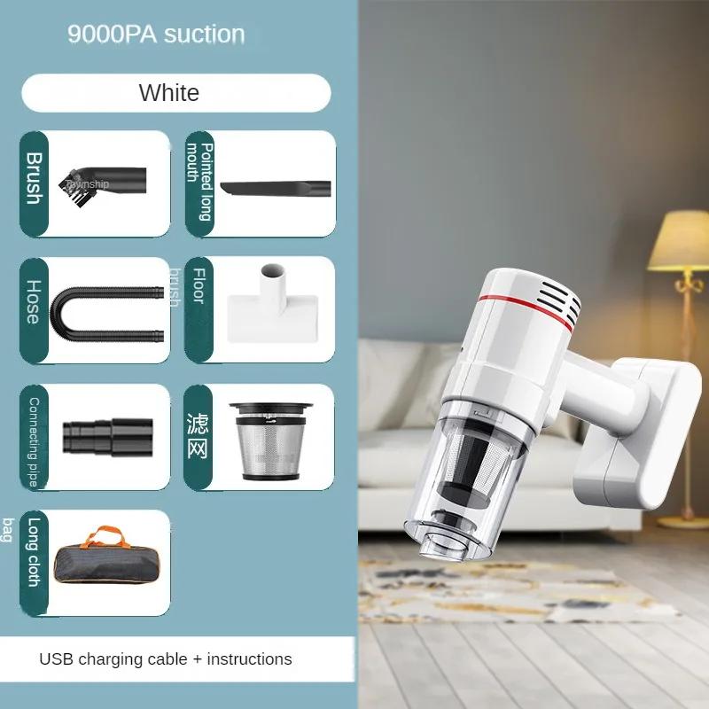 19000 Па автомобильный пылесос беспроводной ручной мощный всасывающий пылесос с вращением на 360° для дома и автомобиля двойного назначения портативный беспроводной пылесос
