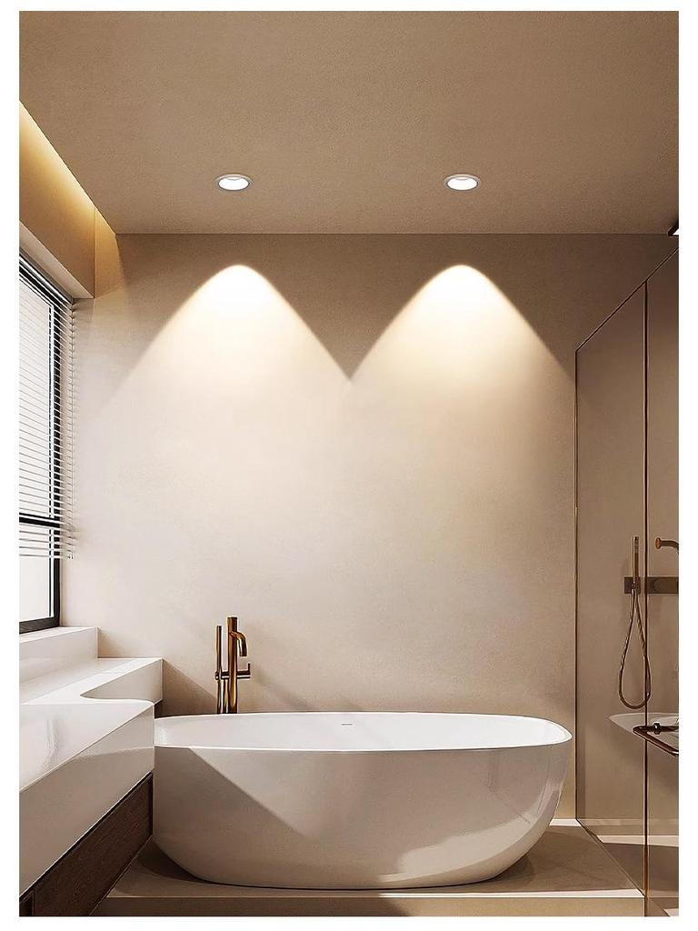 OSRAM Aluminum COB Wall Washer: High-Brightness Ra95 Recessed LED Ceiling Light