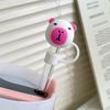 Cup Accessories Drinking Dust Cap Dust-proof Straw Tips Cover Silicone Straw Plug  Water Glass