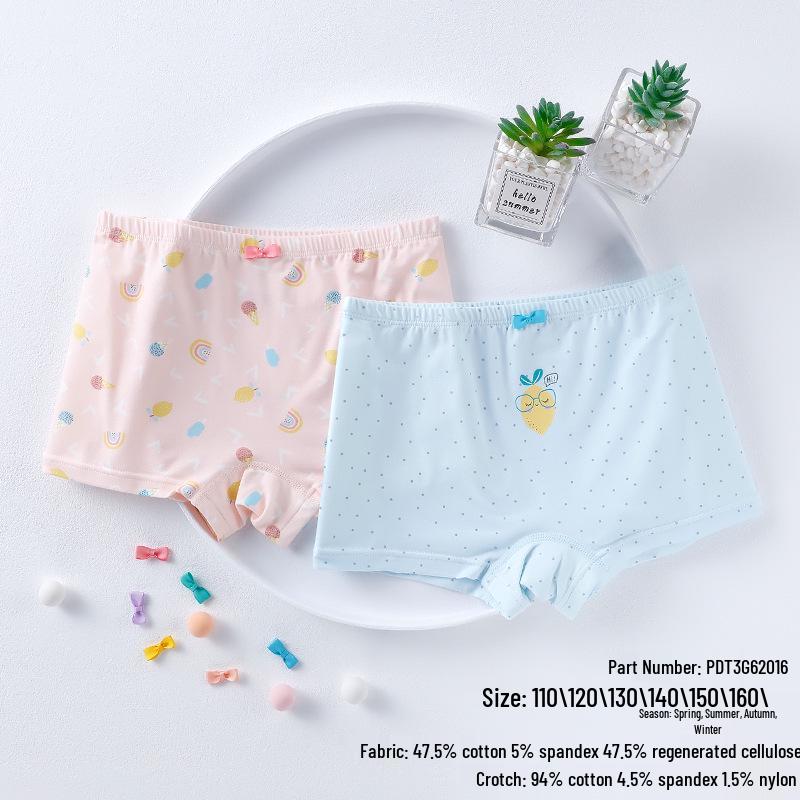 Детские дышащие боксеры-брифы из чистого хлопка и модала, влагоотводящие, упаковка 50 штук, доступны в размерах S, M, L