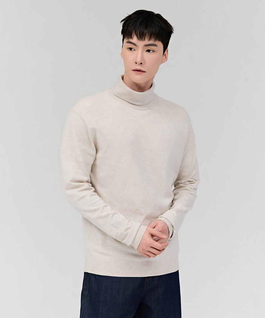 CHASECULT Men'S Basic Turtleneck Sweater-Dfrk5218D0M