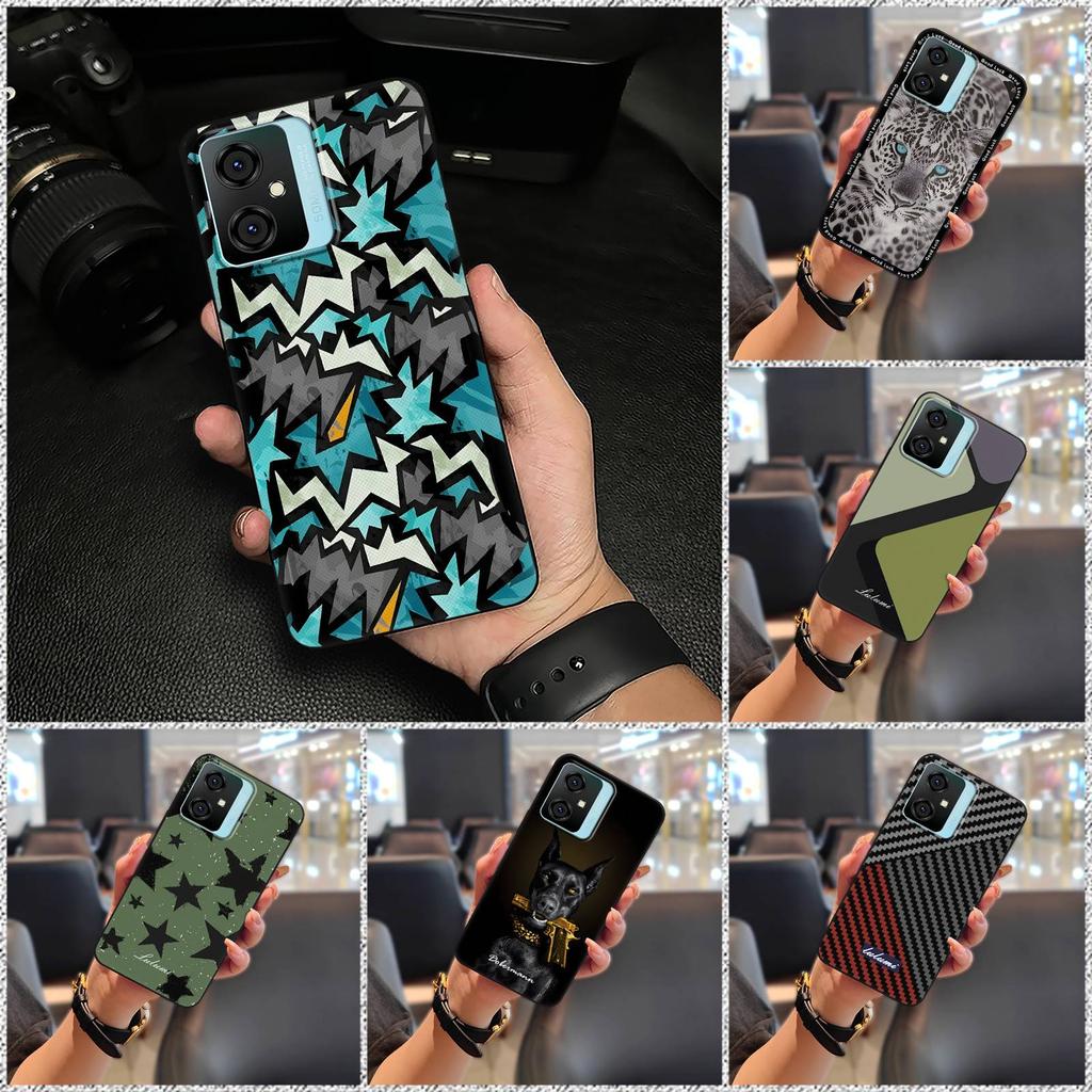 Protective Full Wrap Phone Case For Blackview Oscal C70 TPU Anti-dust Fashion Design Silicone Cartoon Back Cover Cute