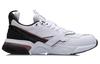 Li Ning 001 Slip Resistant Abrasion Resistant Low top Running Shoes Unisex White Black AGCR023-4