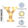 Alphabet Letter LED Lights Luminous Number Lamp Battery Warm Night Light for Home Wedding Birthday Christmas Party Decoration