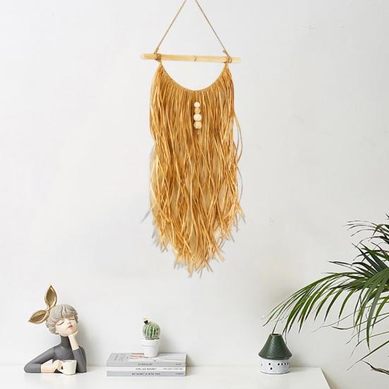 Creative Bohemian Pendant Beautifully Attractive Decorative Elegant Raffia Living Room