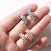Rhinestone Ear Cuff Cartilage Clip Zircon Ear Clip Ear Bone Clip Clip Earrings Korean Earrings